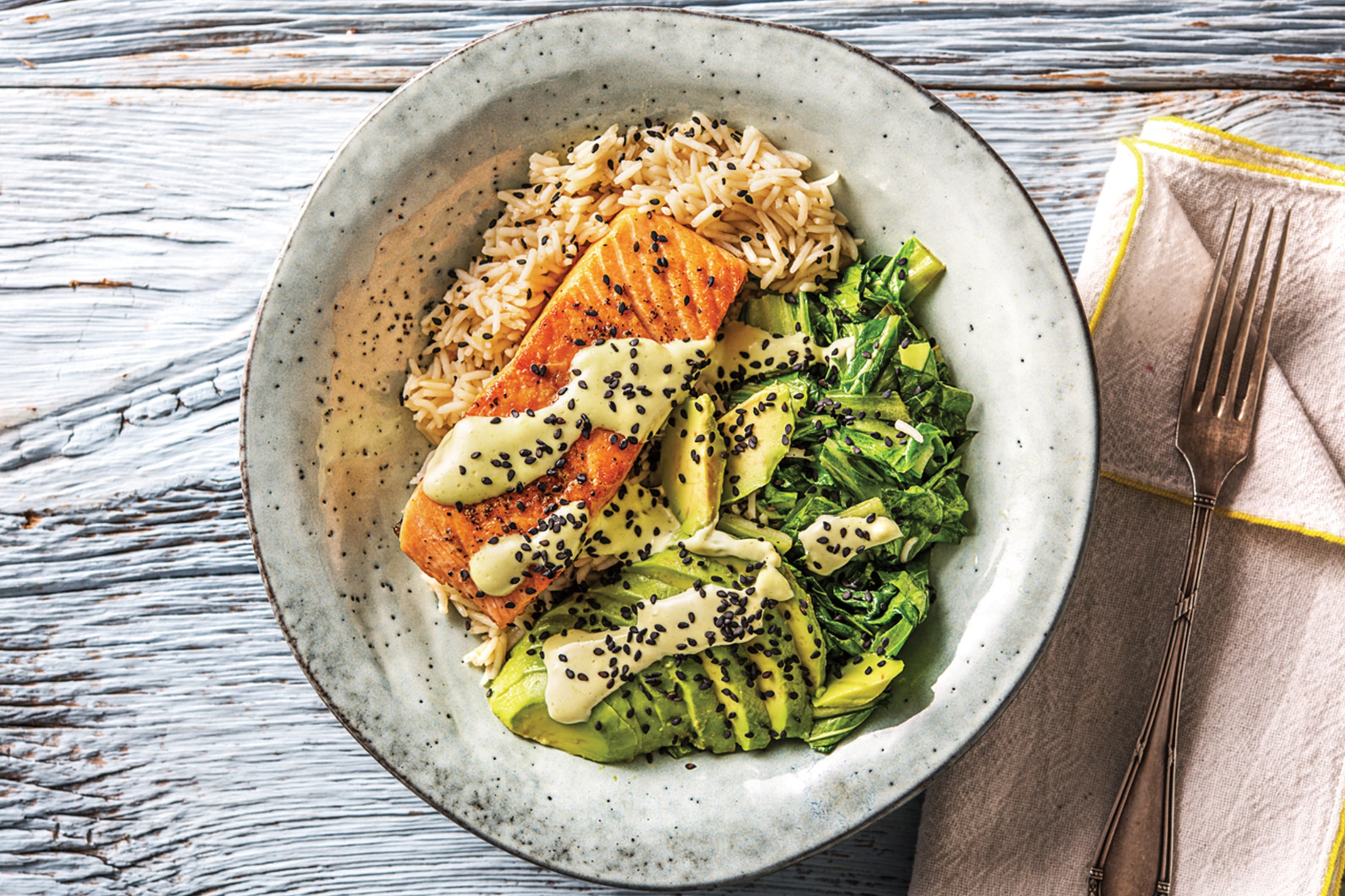 Japanese Salmon Rice Bowl Recipe HelloFresh