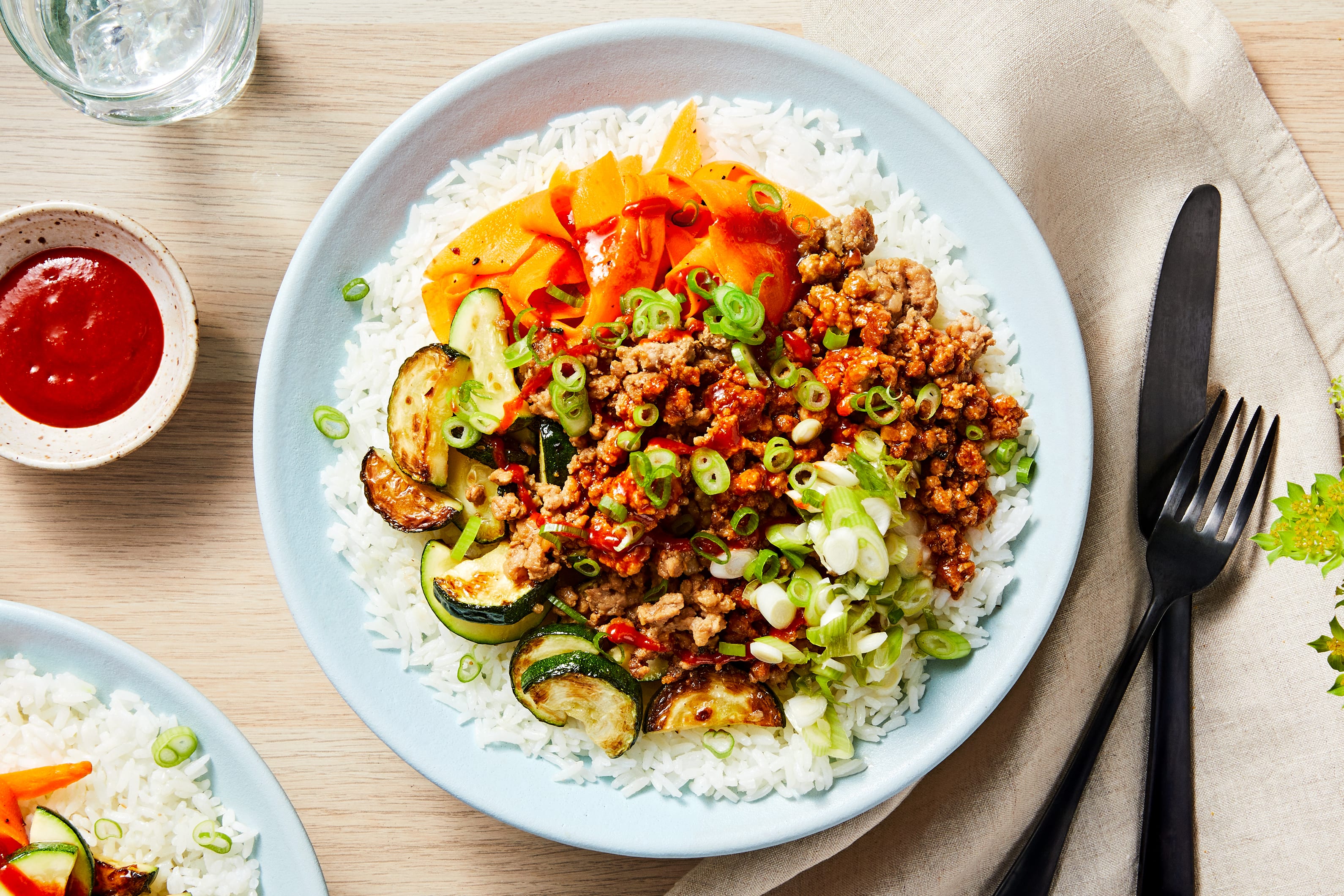 Pork Bibimbap Rice Bowls Recipe | HelloFresh