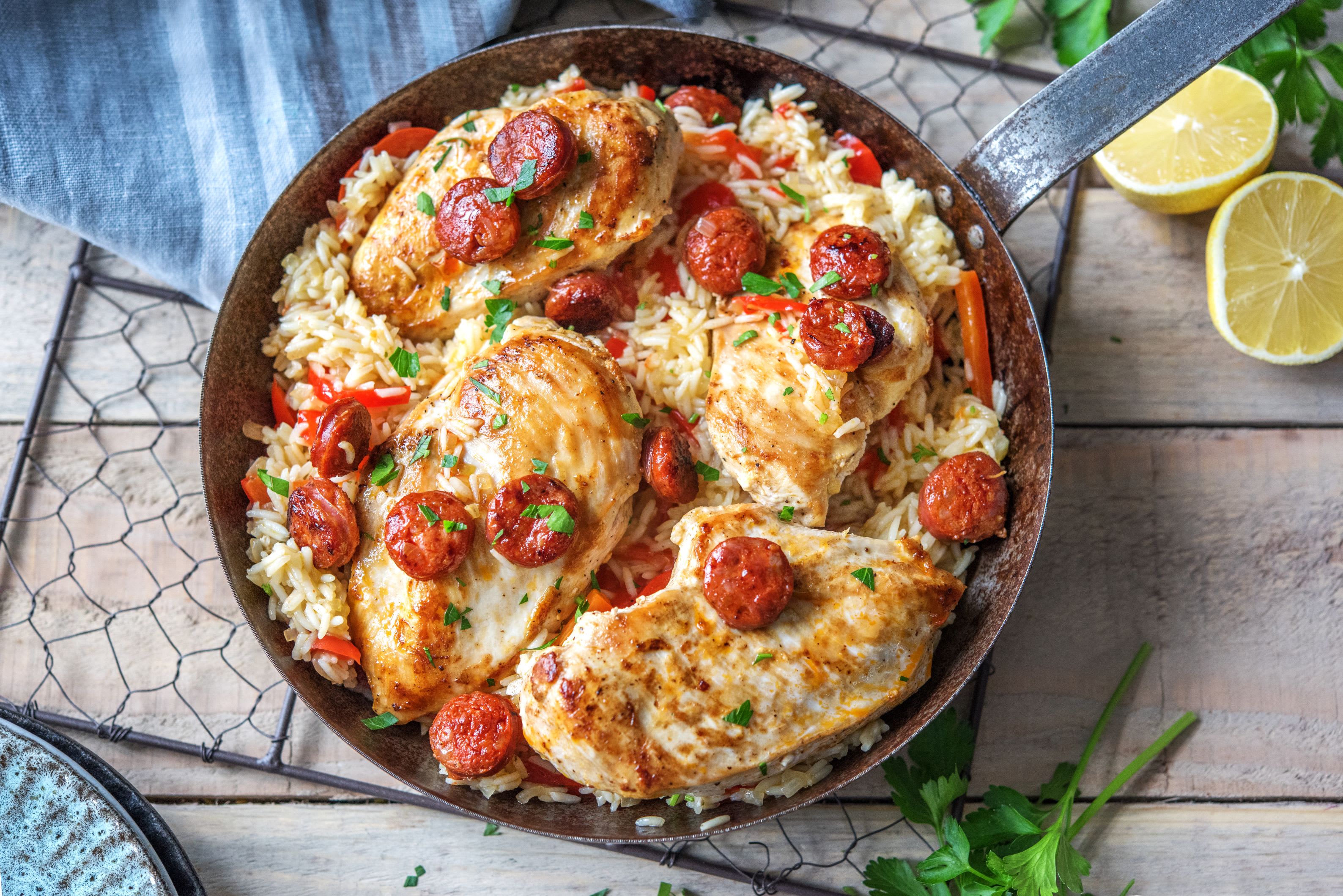 Spanish OnePan Chicken Recipe HelloFresh