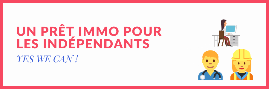 L'emprunt immobilier pour les indépendants