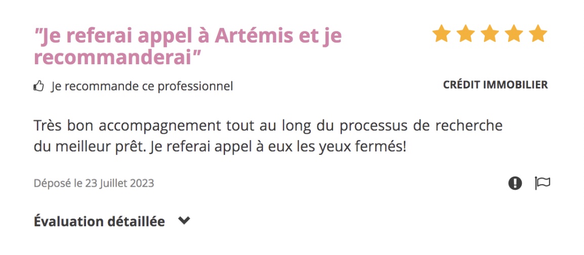 Avis sur le courtier immobilier Artémis Courtage — free download