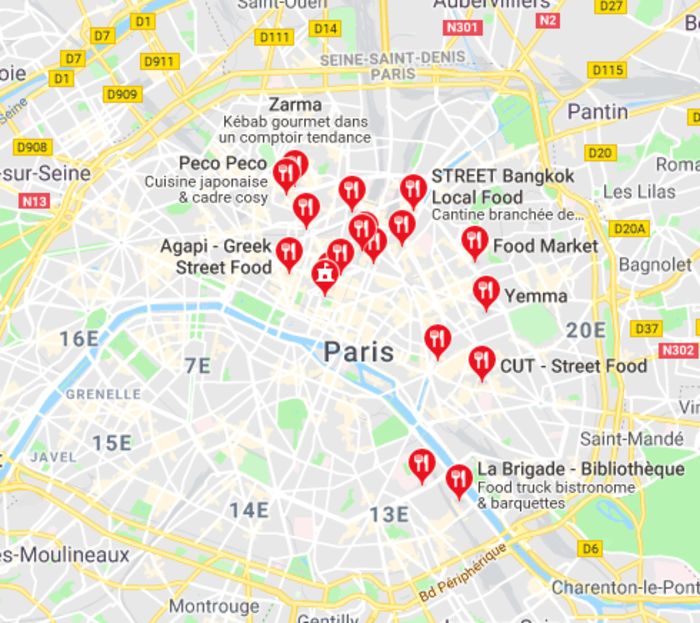 immobilier : Où acheter si la street food est votre alliée