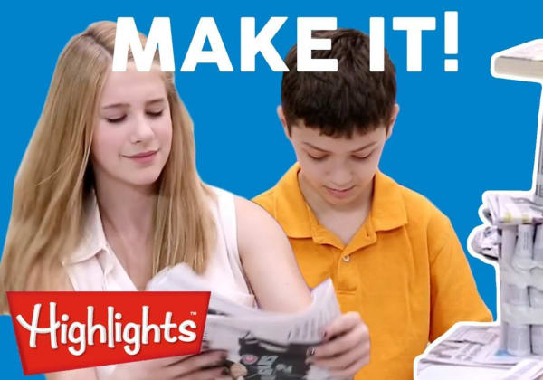 Make It: Newspaper Skyscraper & More by Highlights For Kids