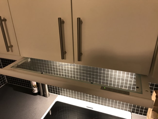 Villavent kjøkkenvifte uten motor