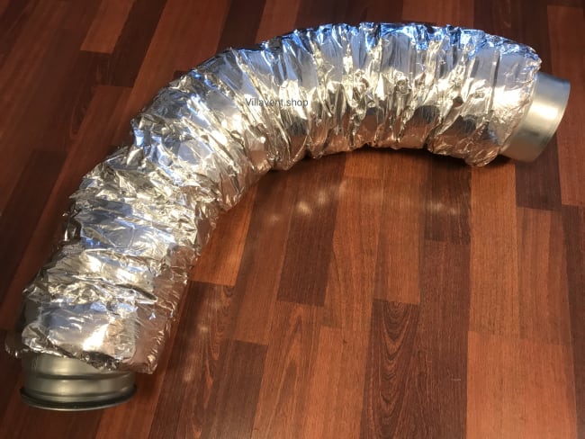 Lyddempende slange 100mm