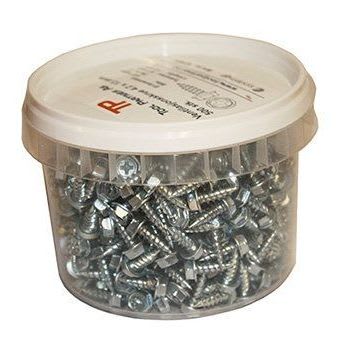 Selvborende skrue til spiro, 500stk