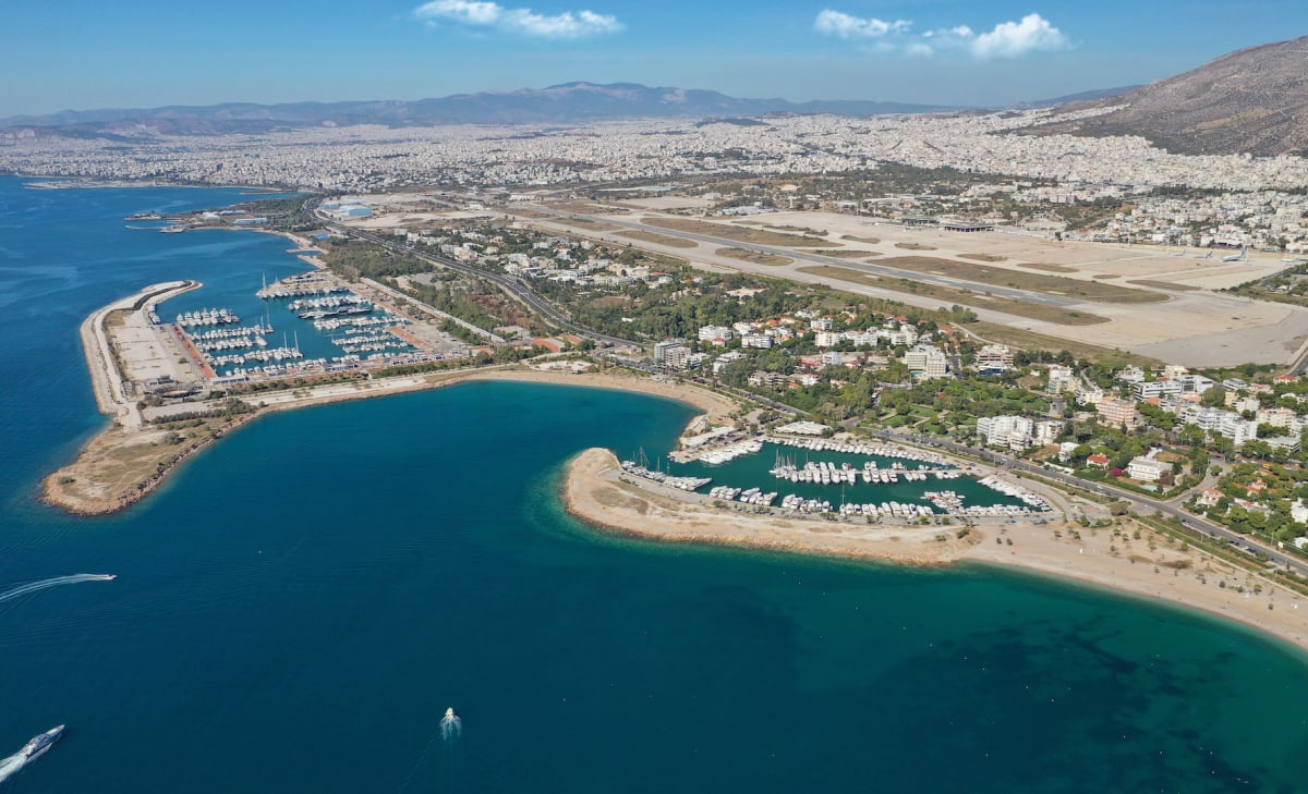 Agios Kosmas marina Athens Greece