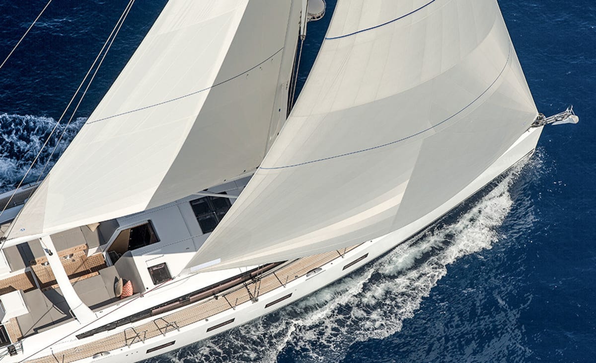 Jeanneau 64 sailing