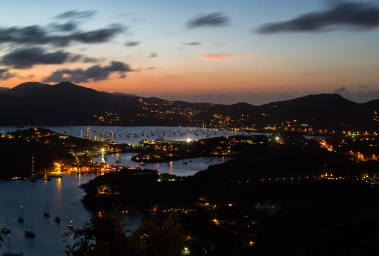 Falmouth Harbour Antigua Yachting Holidays | Helm