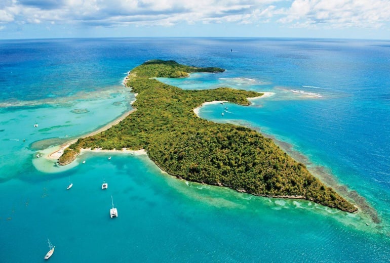 Green Island From Above