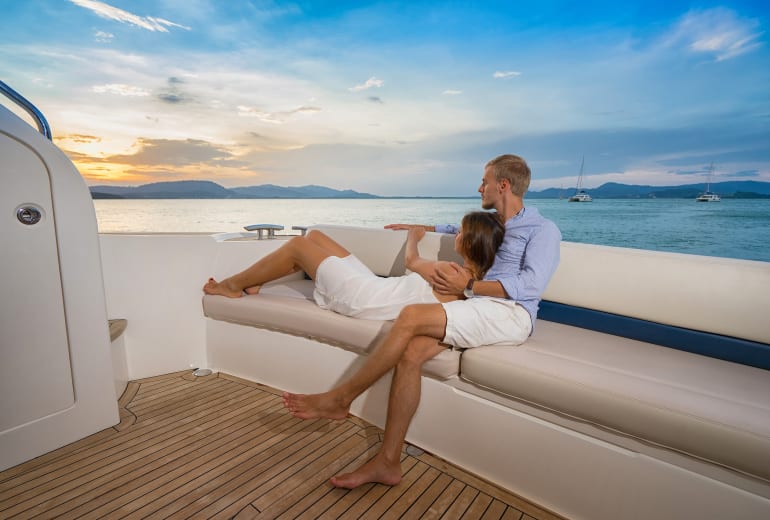 Romantic Honeymoon Charter Holiday | Helm