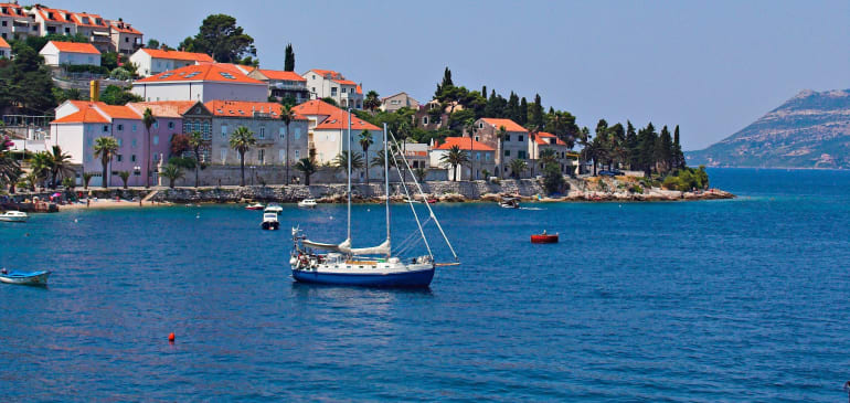 Korcula Dalmatian islands Croatia Sailing | Helm