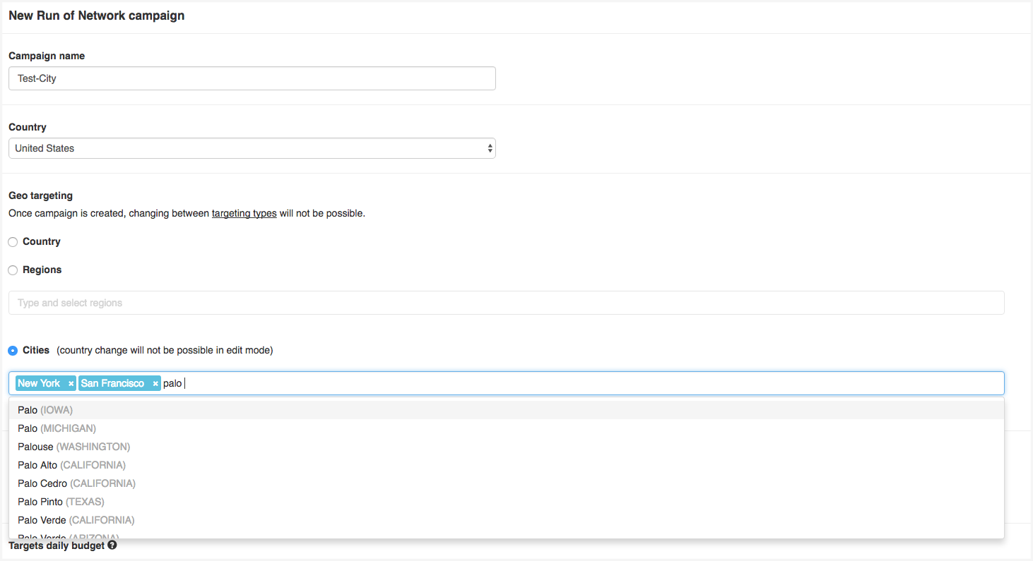 Targeting - what is it Targeting types and settings Targeting - what is it Targeting types and settings