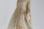 NEW CARMEN's Timeless Tea Length Formal Dress in Eyelash Lace Fabric