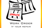 WORK ORDER for repairs not found on website