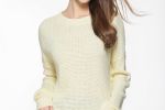 NEW MARION's Charming Pullover Sweater with Textured Knit Stitches