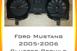 2005-2006 Ford Mustang Complete Instrument Cluster Rebuild