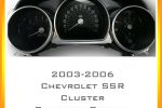 2003-2006 SSR Cluster Complete Rebuild