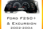 2002-2005 Ford F250 F350 F450 F550 Instrument Cluster Repair Service