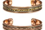 Armbanden magnetisch koper set van 2 stuks