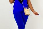 Chevvy Casual Set | Bright Blue