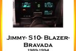 1989-1994 Chevrolet Jimmy, S10, S10 Blazer, and Oldsmobile Bravada Digital Instrument Cluster Repair