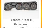 1985-1992 Pontiac Firebird & Trans Am Odometer Repair