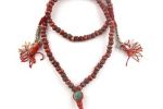 Red bone mala