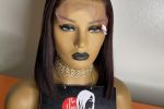 KYLA 6 X 6 BURGUNDY GLUELESS WIG