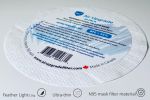 Disposable Cloth Mask Filters - 50 Pack