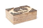 Tarotdoos levensboom mangohout