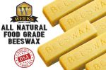 100% pure yellow beeswax from our Georgia family farm