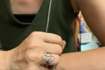 Anello CHIAVE ARGENTO 925 #01 antica chiave