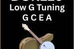 DUKE10-V3 Banjo Ukulele | Hard Case | LOW G Worth Brown Strings