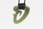 Moko Pounamu Koropepe NZ Genuine Inanga Greenstone - Whakatu