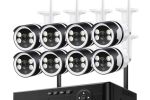 8CH 3MP Wireless Security Camera System Outdoor Indoor