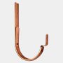 #16 Roof Mount Half Round Gutter Copper Bar Hanger