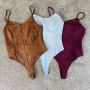 Luxe Suede Bodysuit