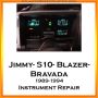 1989-1994 Chevrolet Jimmy, S10, S10 Blazer, and Oldsmobile Bravada Digital Instrument Cluster Repair