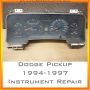 1994-1997 Dodge Pickup Cluster Repair
