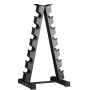Soporte Mancuernas Hexagonales 6 Pares / Negro