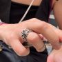 Anello SPILLA FIOCCO antica spilla
