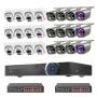 32CH Security Camera System with 8MP PoE Camera Color Night Vision