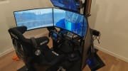 SimXPro® HEAVY Triple screen setup VESA (75-) 100-200