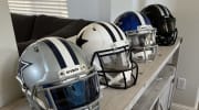 DALLAS COWBOYS 1960-1963 NFL Riddell TK Suspension Football Helmet