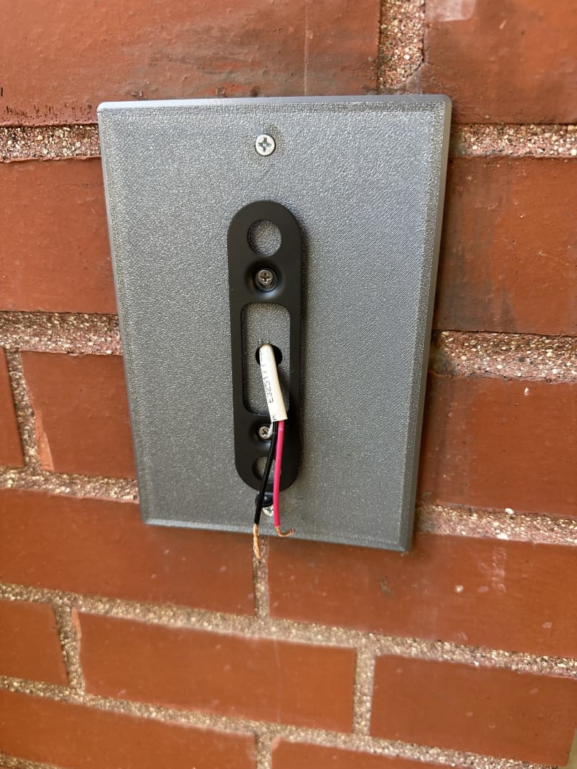 Ring Wired Doorbell Pro (Pro2) Mounts DoorBell Mount DoorBell