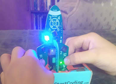 Code Rocket Toy for Kids Ages 8 12+, Learn Block & Typed Coding w/ Circuits  - RobotShop