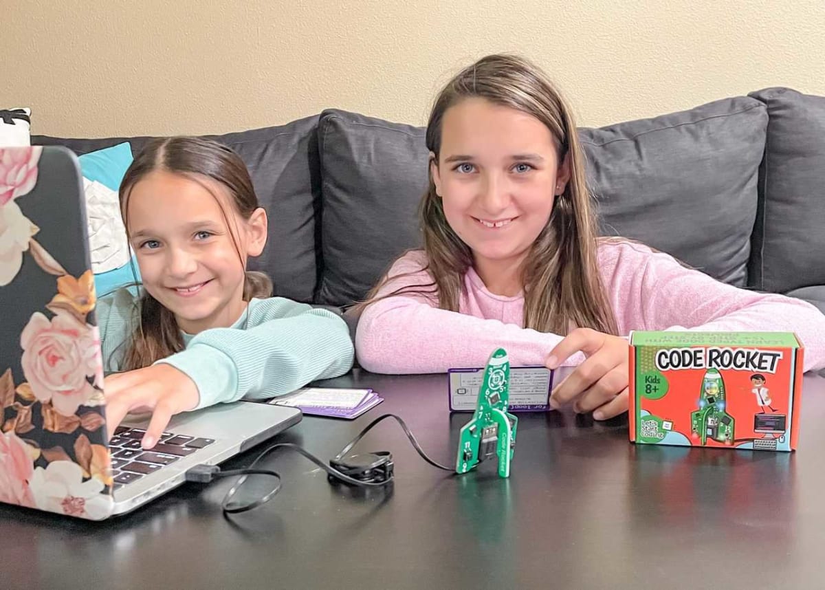 Code Rocket Toy for Kids Ages 8 12+, Learn Block & Typed Coding w/ Circuits  - RobotShop