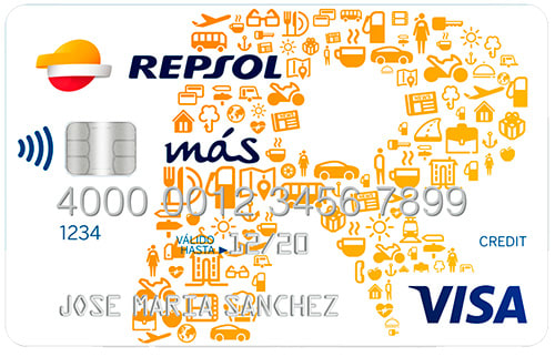 Tarjeta de crédito Repsol Más Visa