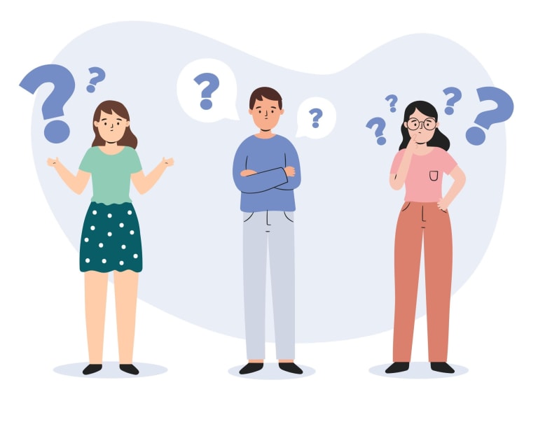Personas haciéndose preguntas sobre como encontrar la mejor inmobiliarias
